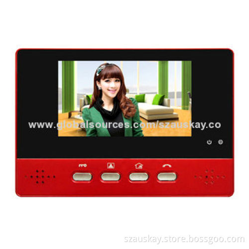 Video Intercom System, High-resolution, Low-power Consumption, 4.3-inch TFT with Competitive Price